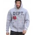 Dept. Tommy Fury Gray Hoodie