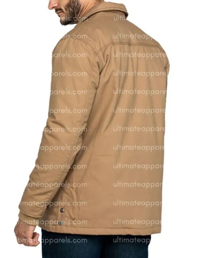 The Terminal Lists 2022 James Reece Chris Pratt Brown Jacket
