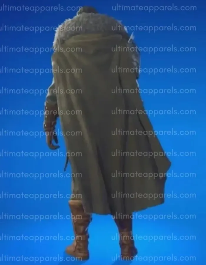 Kliff Inspired Crimson Desert Warrior Long Coat with Fur Collar & Tactical Belts Kliff Inspired Crimson Desert Warrior Long Coat with Fur Collar & Tactical Belts