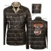 Wild Hogs William H. Macy Dudley Frank Biker Leather Jacket
