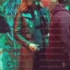 The Falcon and The Winter Soldier Emily Vancamp (Sharon Carter) Black Leather Coat The Falcon and The Winter Soldier Emily Vancamp (Sharon Carter) Black Leather Coat