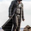 The Dark Tower Idris Elba Roland Deschain Black Leather Trench Coat The Dark Tower Idris Elba Roland Deschain Black Leather Trench Coat
