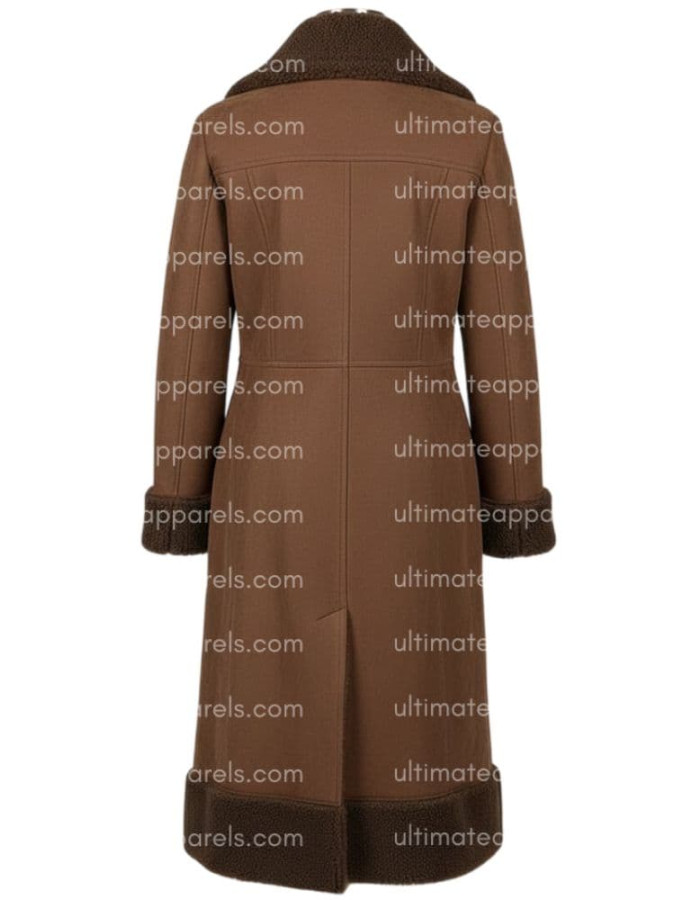 In the Dark Perry Mattfeld Murphy Mason Shearling Coat In the Dark Perry Mattfeld Murphy Mason Shearling Coat
