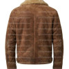 My Own Private Idaho Keanu Reeves Scott Favor Shearling Suede Leather Jacket