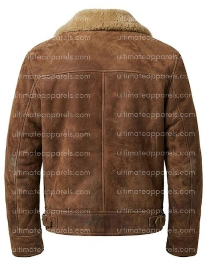 My Own Private Idaho Keanu Reeves Scott Favor Shearling Suede Leather Jacket