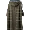 Kliff Inspired Crimson Desert Warrior Long Coat with Fur Collar & Tactical Belts Kliff Inspired Crimson Desert Warrior Long Coat with Fur Collar & Tactical Belts