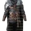 Kliff Inspired Crimson Desert Warrior Long Coat with Fur Collar & Tactical Belts Kliff Inspired Crimson Desert Warrior Long Coat with Fur Collar & Tactical Belts