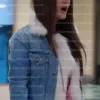 The Real Housewives of Salt Lisa Barlow Self Fur Denim Jacket The Real Housewives of Salt Lisa Barlow Self Fur Denim Jacket