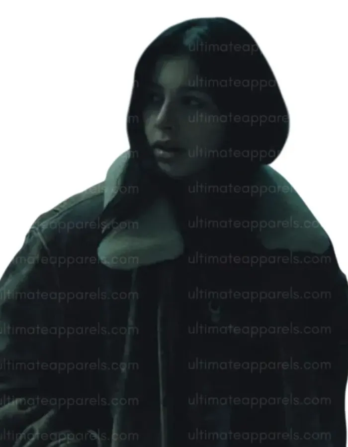 Something Very Bad Is Going to Happen Camila Morrone Rachel Leather Jacket