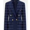 The White Lotus S02 Sabrina Impacciatore Valentina Blue Blazer The White Lotus S02 Sabrina Impacciatore Valentina Blue Blazer