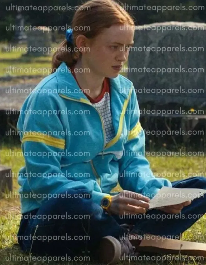 Stranger Things S04 Sadie Sink Max Mayfield Blue Jacket