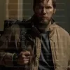 The Terminal Lists 2022 James Reece Chris Pratt Brown Jacket