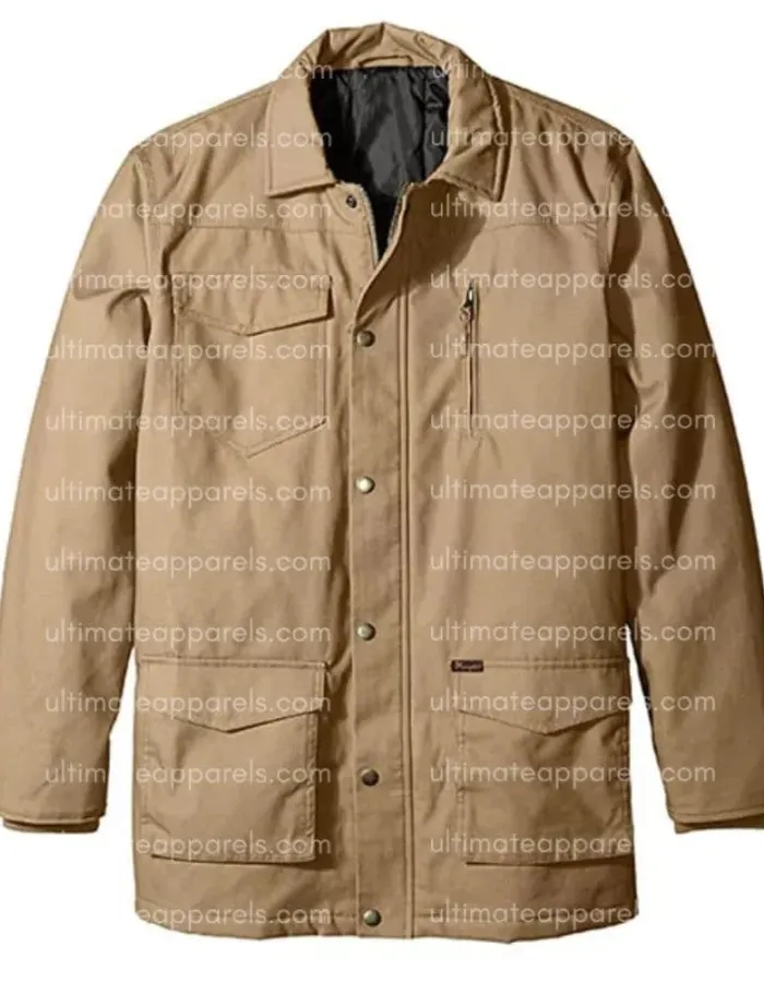 The Terminal Lists 2022 James Reece Chris Pratt Brown Jacket