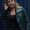 The Falcon and The Winter Soldier Emily Vancamp (Sharon Carter) Black Leather Coat The Falcon and The Winter Soldier Emily Vancamp (Sharon Carter) Black Leather Coat