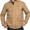 The Terminal Lists 2022 James Reece Chris Pratt Brown Jacket