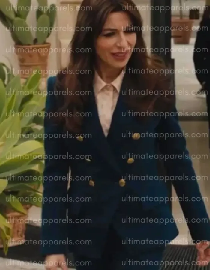 The White Lotus S02 Sabrina Impacciatore Valentina Blue Blazer The White Lotus S02 Sabrina Impacciatore Valentina Blue Blazer