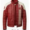 Arc Raiders Ryder Leather Jackets Cosplay – Orange Black, Red & White Game Edition Arc Raiders Ryder Leather Jackets Cosplay – Orange Black, Red & White Game Edition