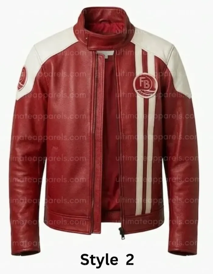 Arc Raiders Ryder Leather Jackets Cosplay – Orange Black, Red & White Game Edition Arc Raiders Ryder Leather Jackets Cosplay – Orange Black, Red & White Game Edition