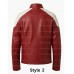 Arc Raiders Ryder Leather Jackets Cosplay  – Orange Black, Red & White Game Edition