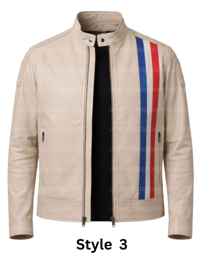 Arc Raiders Ryder Leather Jackets Cosplay  – Orange Black, Red & White Game Edition