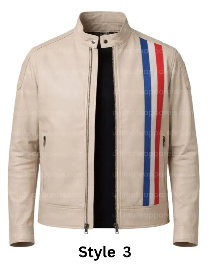 Arc Raiders Ryder Leather Jackets Cosplay – Orange Black, Red & White Game Edition Arc Raiders Ryder Leather Jackets Cosplay – Orange Black, Red & White Game Edition