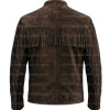 The Renegade Moto-Fringe Distressed Brown Espresso Leather Jacket The Renegade Moto-Fringe Distressed Brown Espresso Leather Jacket
