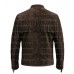 The Renegade Moto-Fringe Distressed Brown Espresso Leather Jacket
