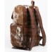 Handcrafted Real Leather Cowhide Multiple Zip Pockets Travel Bag for Men & Women
