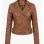 Resident Evil Requiem Grace Ashcroft  Cosplay Brown Leather Jacket—RE9-Inspired Women's Jacket 