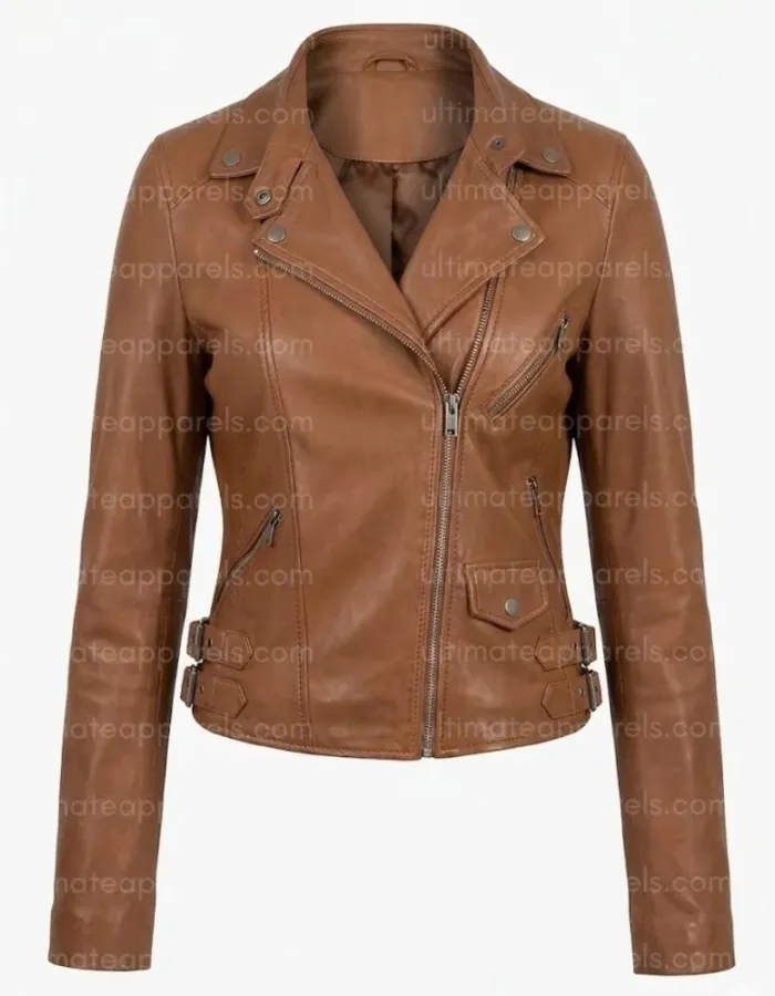 Resident Evil Requiem Grace Ashcroft Cosplay Brown Leather Jacket—RE9-Inspired Women's Jacket Resident Evil Requiem Grace Ashcroft Cosplay Brown Leather Jacket—RE9-Inspired Women's Jacket