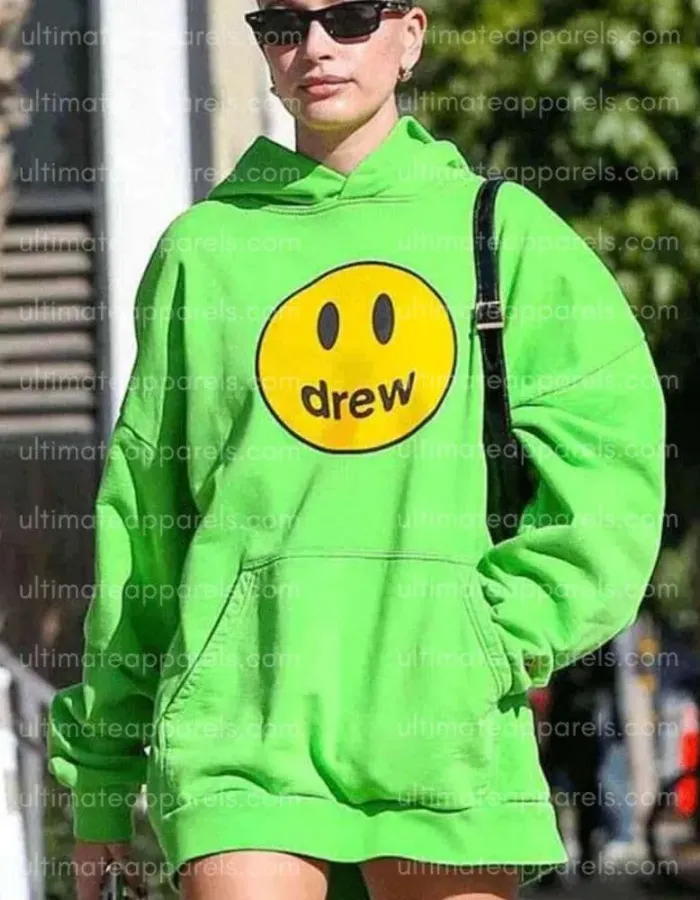 American Model Hailey Bieber Green Hoodie American Model Hailey Bieber Green Hoodie