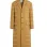 Hailey Bieber Mustard Trench Coat