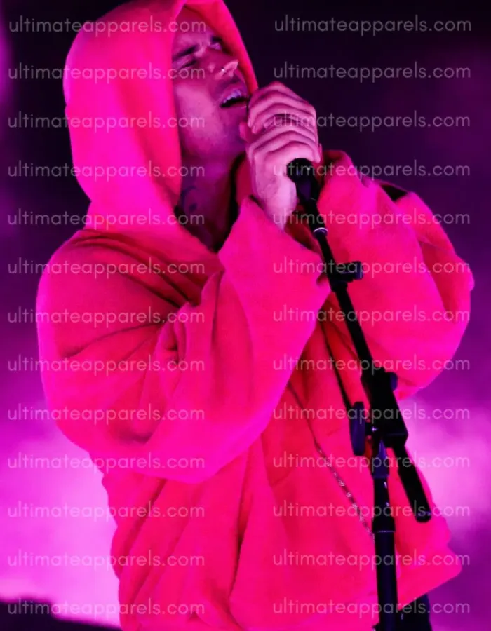 Coachella 2026 Justin Bieber Pink Oversized Hoodie Coachella 2026 Justin Bieber Pink Oversized Hoodie