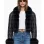 Los Angeles 2026 Hailey Bieber Black Cropped Leather Jacket