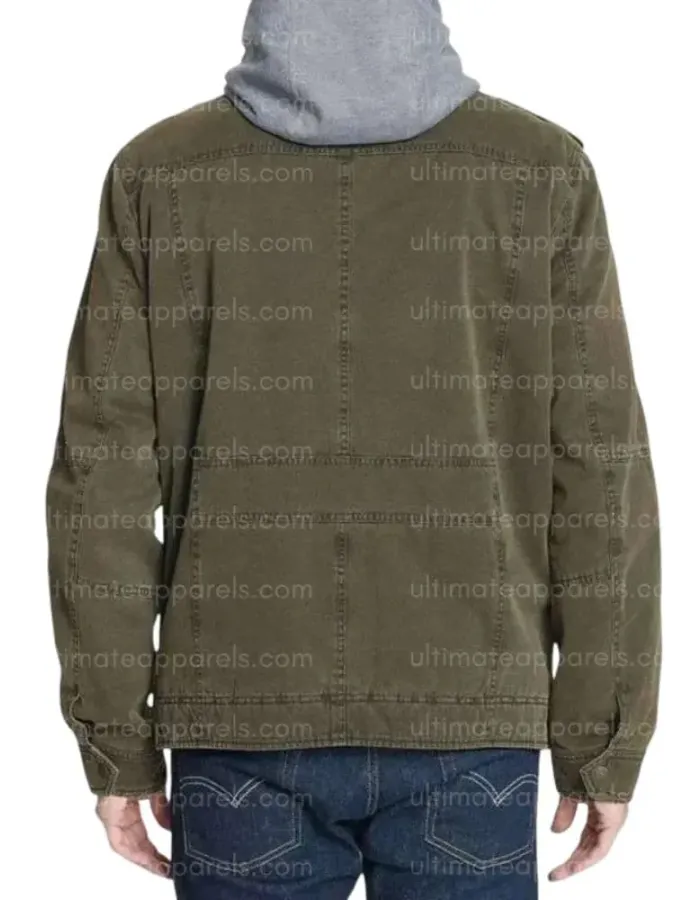 Luigi Mangione Green Hooded Jacket