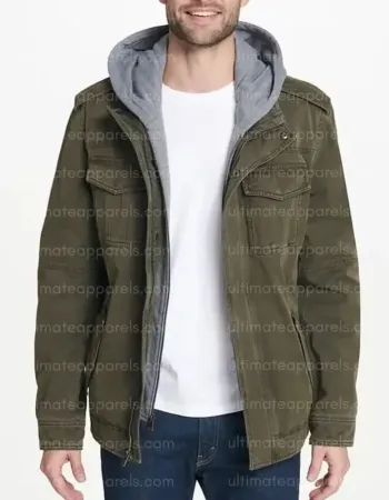 Luigi Mangione Green Hooded Jacket