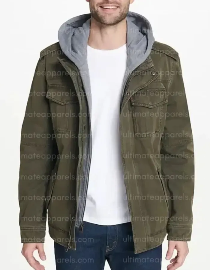 Luigi Mangione Green Hooded Jacket