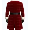 Men’s Christmas Santa Claus Maroon Velvet Coat Men’s Christmas Santa Claus Maroon Velvet Coat