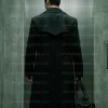 The Matrix Neo Keanu Reeves Black Trench Coat