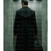 The Matrix Neo Keanu Reeves Black Trench Coat