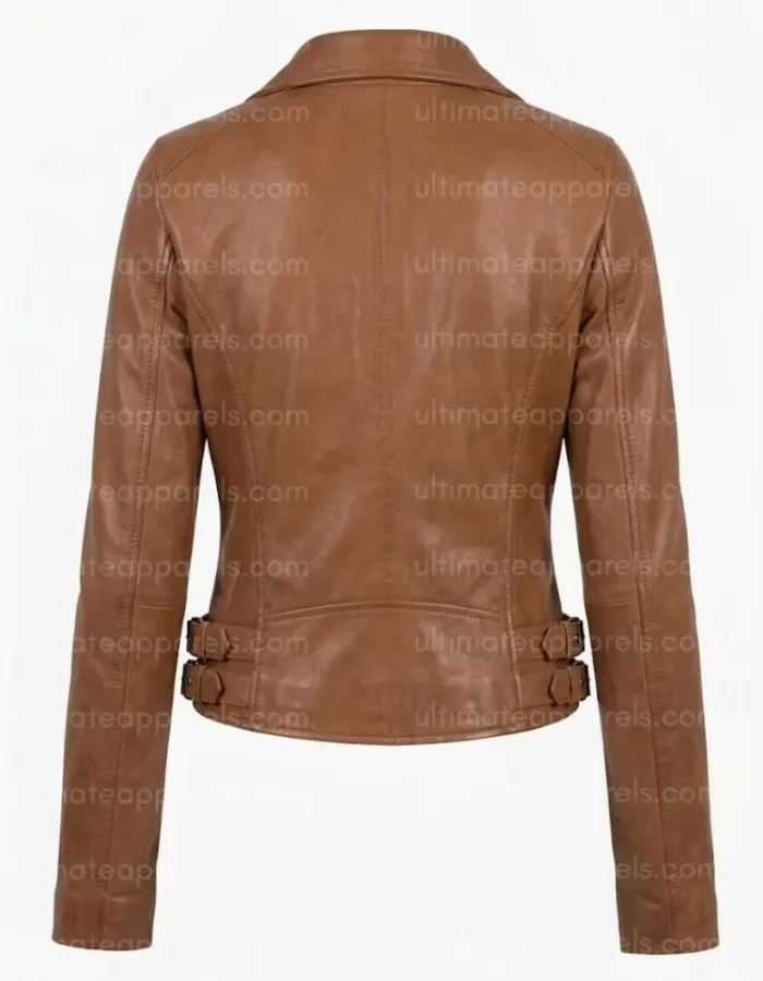 Resident Evil Requiem Grace Ashcroft Cosplay Brown Leather Jacket—RE9-Inspired Women's Jacket Resident Evil Requiem Grace Ashcroft Cosplay Brown Leather Jacket—RE9-Inspired Women's Jacket