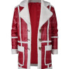 Red One J.k. Simmons Santa Claus Leather Coat Red One J.k. Simmons Santa Claus Leather Coat