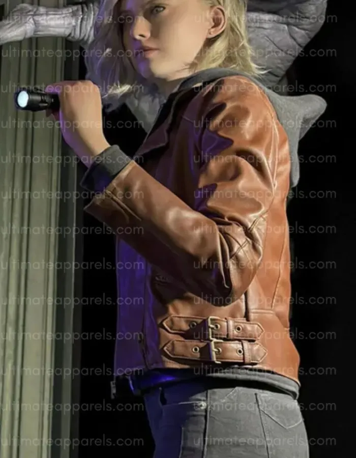 Resident Evil Requiem Grace Ashcroft Cosplay Brown Leather Jacket—RE9-Inspired Women's Jacket Resident Evil Requiem Grace Ashcroft Cosplay Brown Leather Jacket—RE9-Inspired Women's Jacket