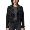 The Midnight Rebel Studded Women’s Black Fringe Biker Jacket The Midnight Rebel Studded Women’s Black Fringe Biker Jacket
