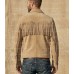 The Dustbowl Minimalist Tassel Suede Tan Jacket