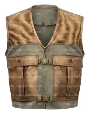 Ryan Gosling The Fall Guy 2024 Brown Vest