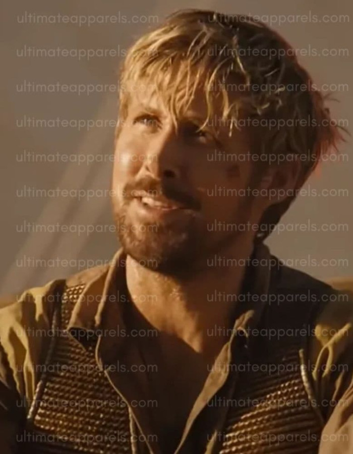 Ryan Gosling The Fall Guy 2024 Brown Vest Ryan Gosling The Fall Guy 2024 Brown Vest