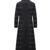The Matrix Neo Keanu Reeves Black Trench Coat