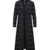The Matrix Neo Keanu Reeves Black Trench Coat