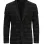 The Midnight Black Suede Fringe Blazer